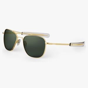 Randolph USA Gold Classic Aviator Sunglasses for Men or Women 100% UV